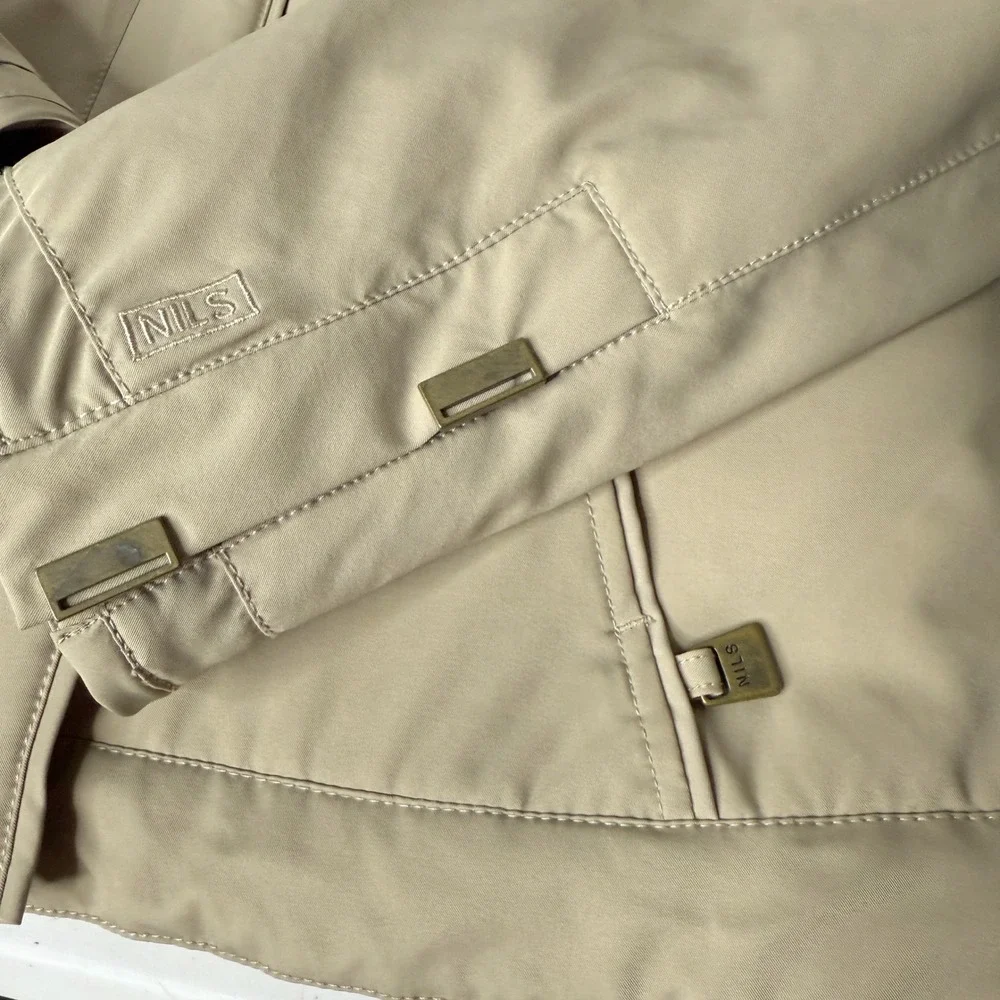 NILS Insulated Ski Jacket Snowboard Jacket Beige Size‎ 10